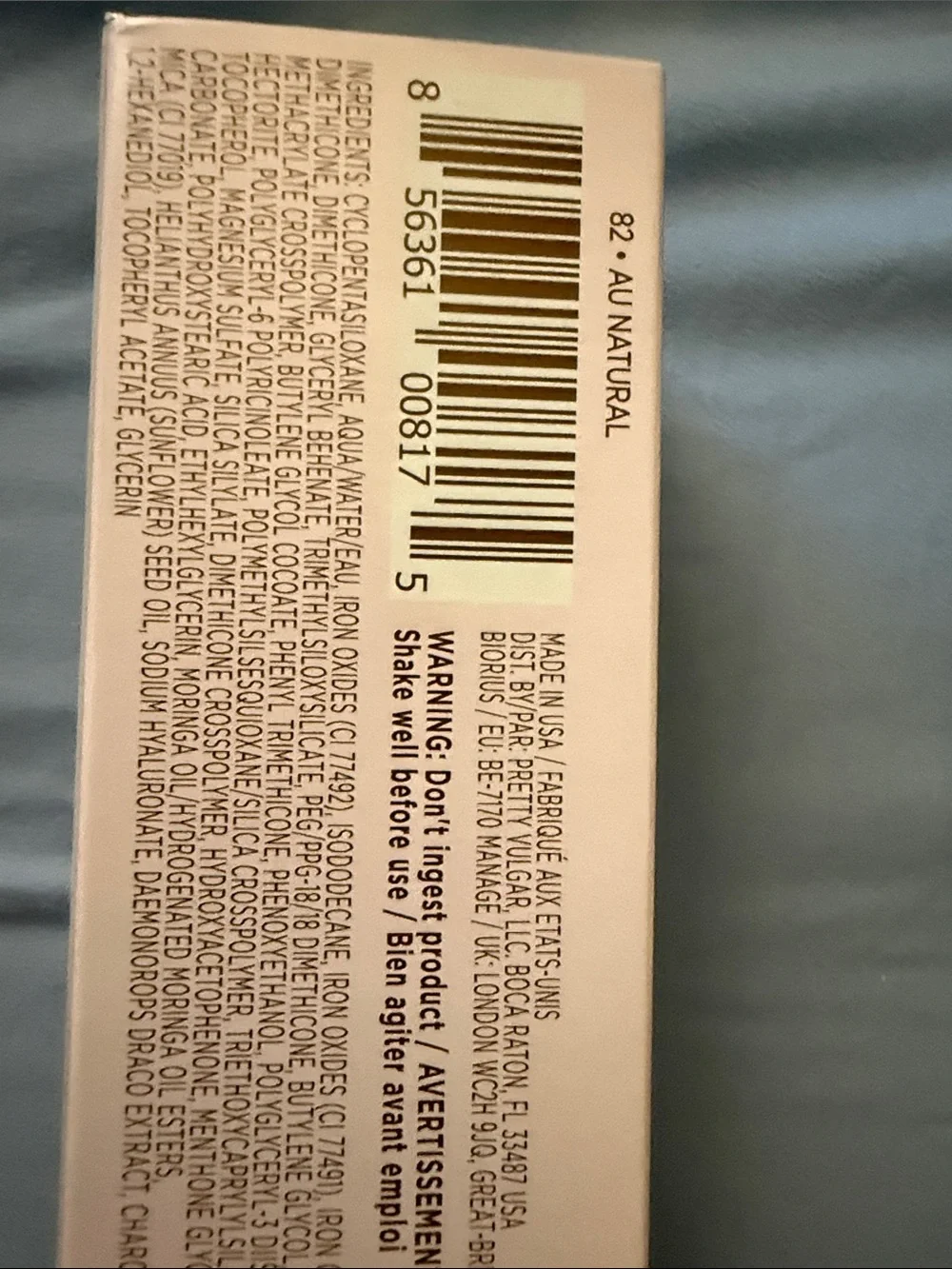 Pretty Vulgar Cool AF Lava Water Foundation 35ml 82